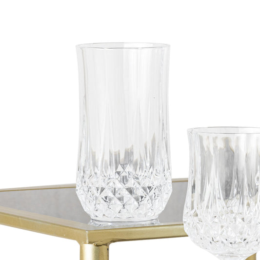 French D'Arques Vintage 24%  crystal water glasses