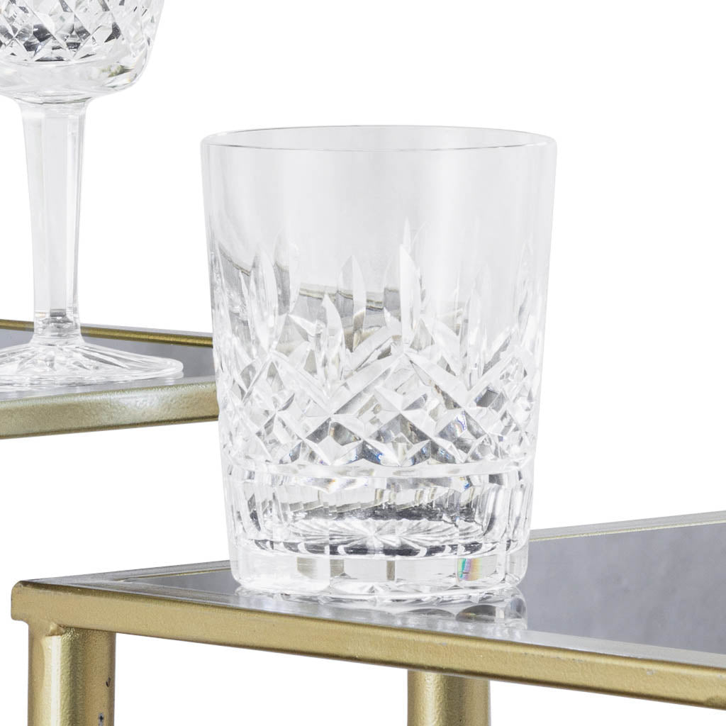 Waterford Crystal Lismore Double Old Fashioned Highball Glasses