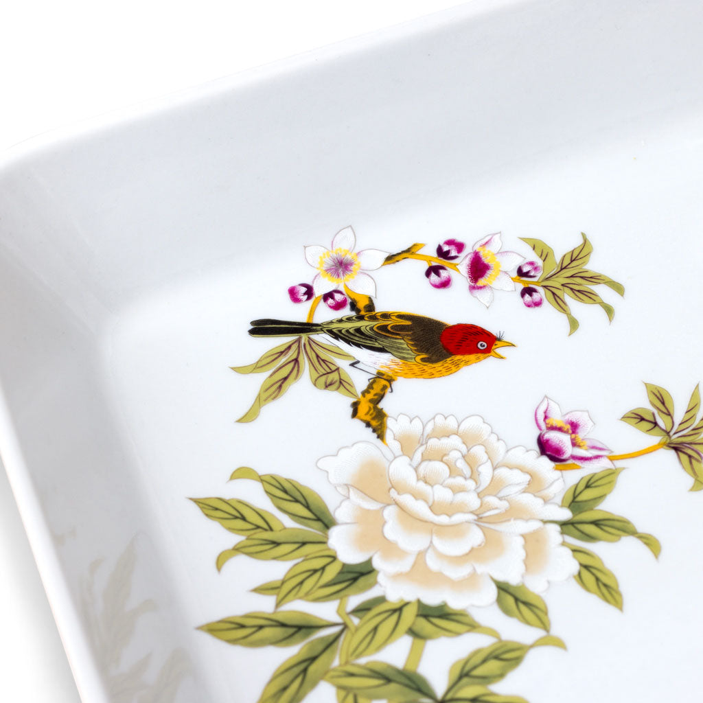 Vintage Shafford Chinese Garden Au Gratin Dish