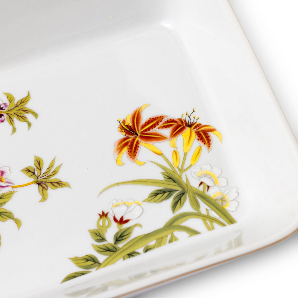 Vintage Shafford Chinese Garden Au Gratin Dish